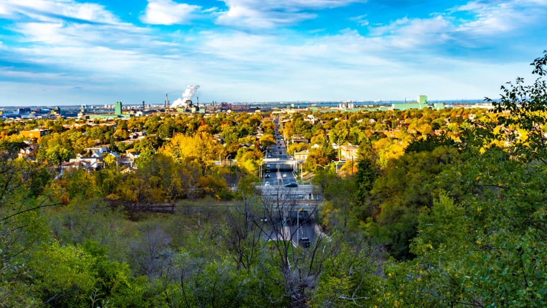 Hamilton skyline